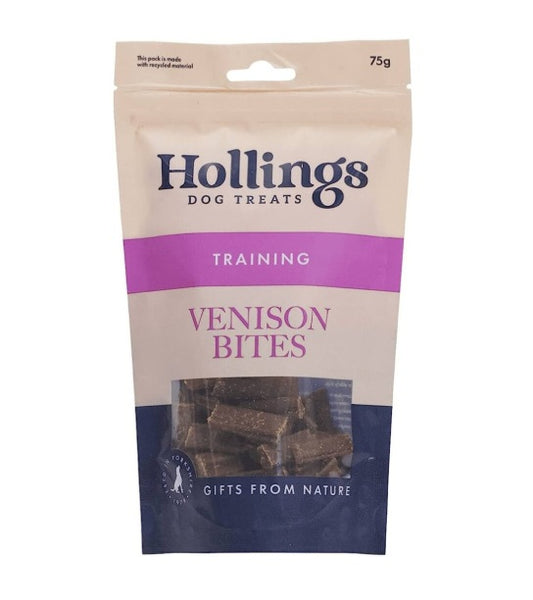 Hollings Venison Bites Training Treats