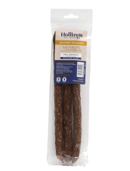 Hollings Venison Sausage 3pk