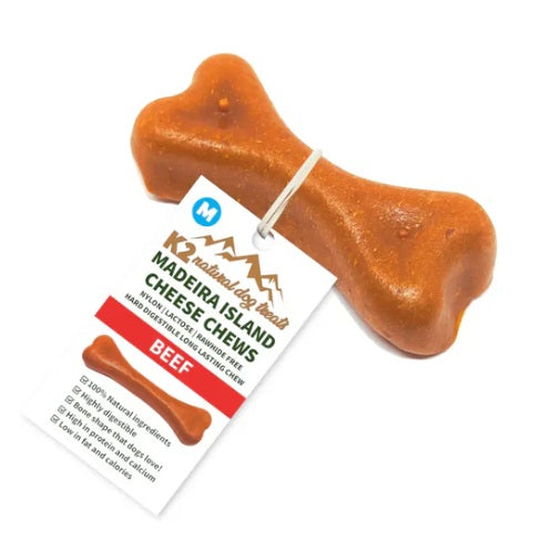 K2 Madeira Island Cheese Chews - Beef Flavour (S)