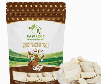 Pawfect Crunchy Coconut Treats