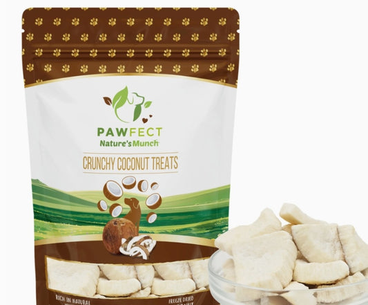 Pawfect Crunchy Coconut Treats