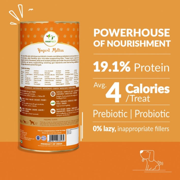 Pawfect Yogurt Melties Carrot